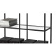 SIMP Four-Grid Metal Shelf W80xW120, Black SIMP Four-Grid Metal Shelf W80xW120, Black
